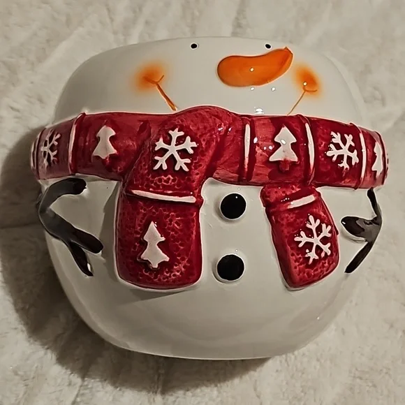 Warm Tidings Snowman Cookie Jar - Picture 4 of 9